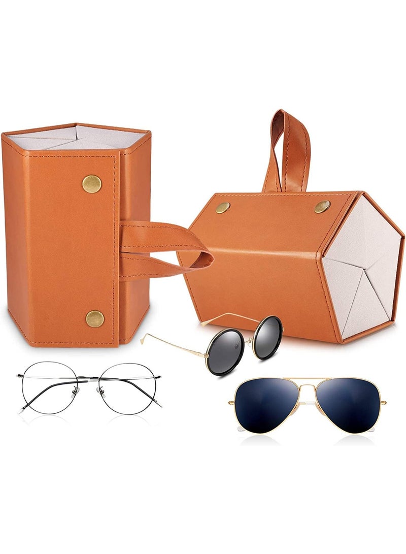 منظم نظارات 5 جيوب قابل للطي مع شنطة حمل - Image 3