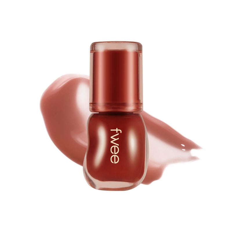 fwee 3D Voluming Gloss 30% (Sheer) | Scotch 30% l High Shine, Non-Sticky Lip Gloss for Makeup | Long-Lasting, Moisturizing Gel Formula | 30%, 70% Pigment Options | Stocking Stuffers | 5.3g - Image 1