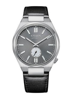 Automatic Black Patter Dial Leather Strap Men's Watch NK5010-01H