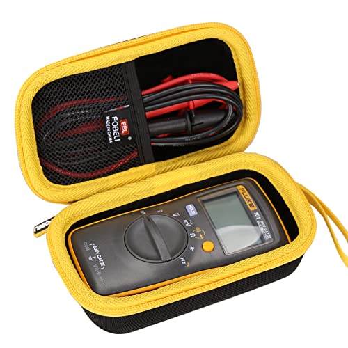 FBLFOBELI Hard Travel Carrying Case for FLUKE 101/for Aneng AN8008 Digital Multimeter, EVA Shockproof Protective Cover Storage Bag (Case Only) - Image 2