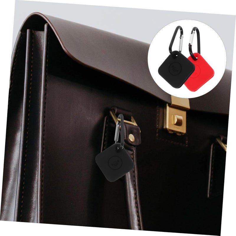 2pcs Tile Mate Pro Compatible Silicone Case Smart Cover Tile Wallet Tracker Protective Shell Accessory Easy to Install Carrying Clip - Image 5