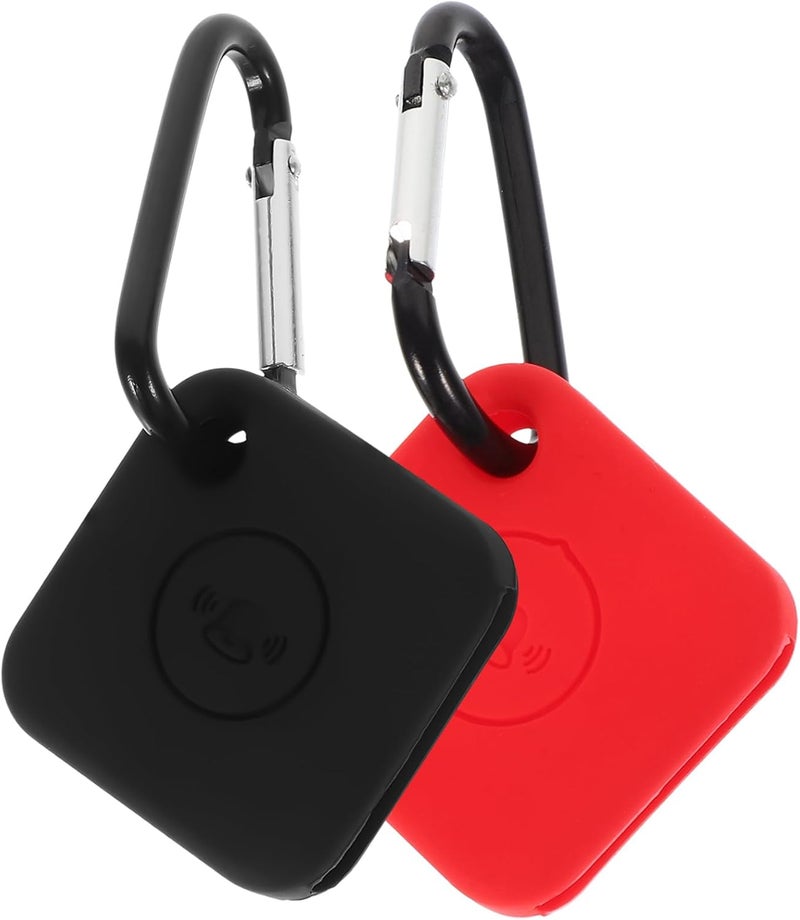 2pcs Tile Mate Pro Compatible Silicone Case Smart Cover Tile Wallet Tracker Protective Shell Accessory Easy to Install Carrying Clip - Image 1
