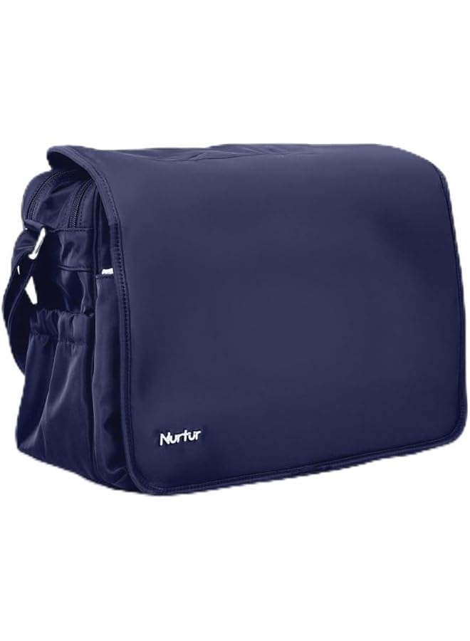 Nurtur Metro Messenger Diaper Bag Fashion Tote Bag Multifunction Travel Bag With Insulator Bottle Warming - Image 1