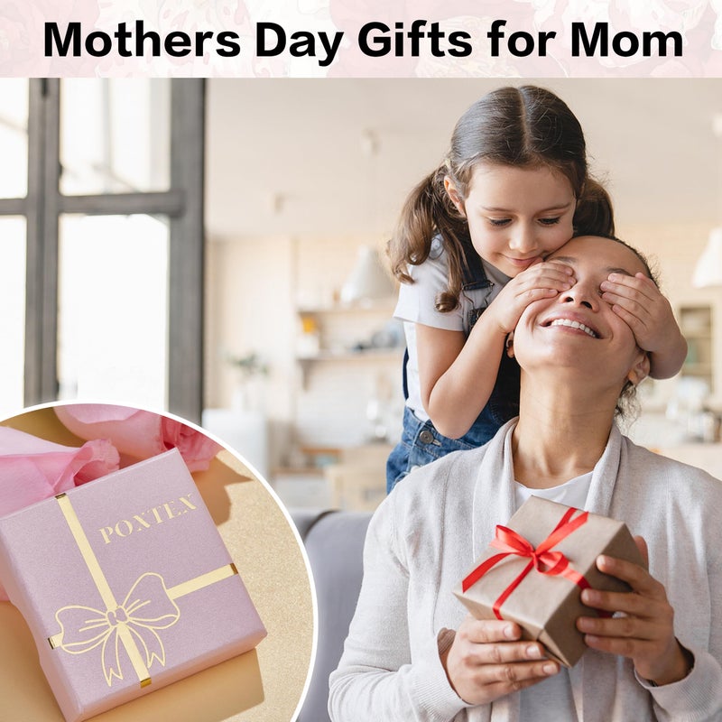 Poxtex Gold Plated Heart Anklet Bracelets for Women Waterproof, Diamond Multilayer Ankle Bracelets for Women, Jewelry Gifts for Mom Her, Summer Beach Vacation Fashion Jewelry - Image 5