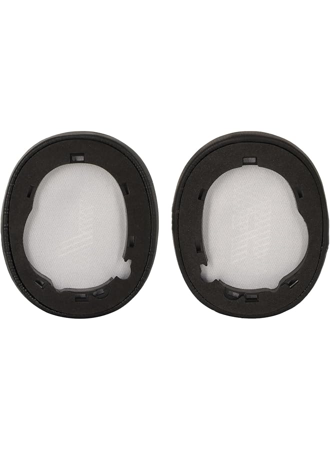 إيروريكس وسائد أذن بديلة من إسفنج الذاكرة متوافقة مع سماعات Jbl E65 E65Btnc Duet Nc الجلدية باللون الأسود - Image 4