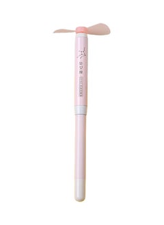 NIBEMINENT 0.5mm Ballpoint Pen with Handheld Mini Fan Pink 