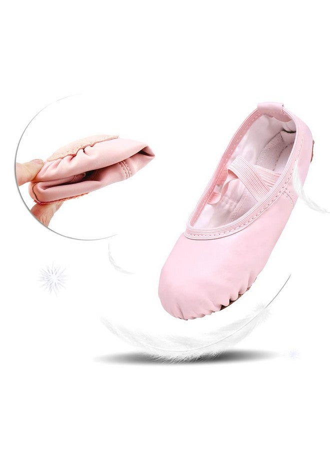 Stelle Stelle Ballet Shoes for Girls Toddler Ballet Slippers Soft Leather Boys Dance Shoes for Toddler/Little Kid/Big Kid (Pink, 9MT) - Image 4