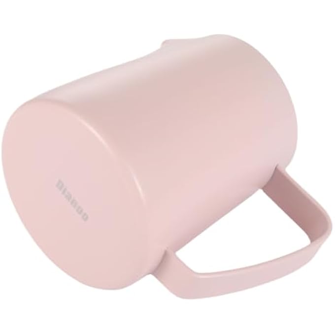 Dianoo Milk Frothing Pitcher 350Ml Stainless Steel Espresso Steaming Pitcher Milk Frother Cup For Coffee Cappuccino With Measurement Scale Pink - Image 3