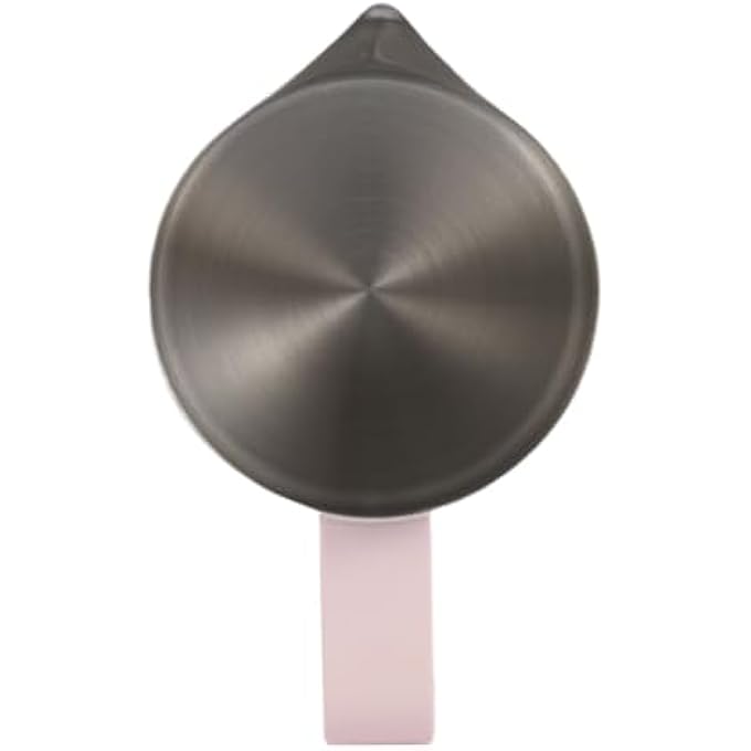 Dianoo Milk Frothing Pitcher 350Ml Stainless Steel Espresso Steaming Pitcher Milk Frother Cup For Coffee Cappuccino With Measurement Scale Pink - Image 4