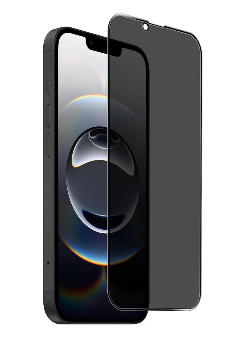Denx Privacy Tempered Glass Screen Protector for iPhone 16e 2025, Easy to Install Protection with Fingerprint, Ultra Clear, Touch Sensitivity, Anti-Spy  - Image 1