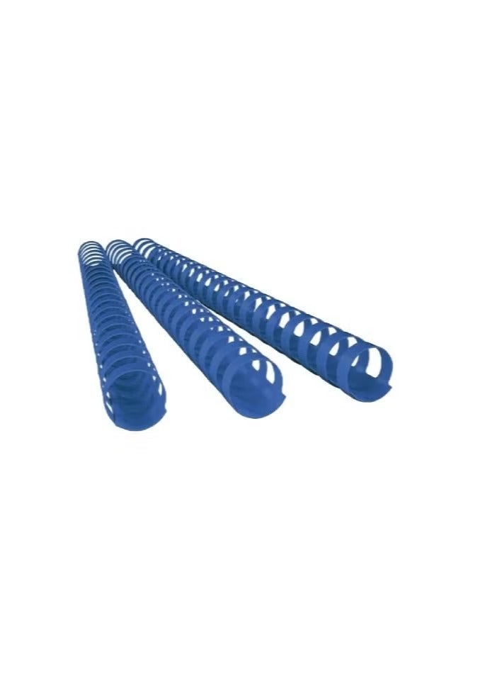 PARTNER 22MM Plastic Binding Combs Blue 50 Pieces  - Image 2