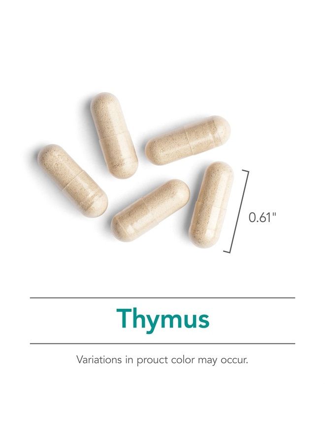 Nutricology الغدة الصعترية - دعم المناعة الطبيعي - 75 كبسولة نباتية - Image 5