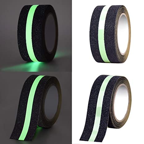 Gokich Gokich Anti Slip Tape with Glow in the Dark Non Skid Glow Safety Tape for Indoor Outdoor  - Image 3