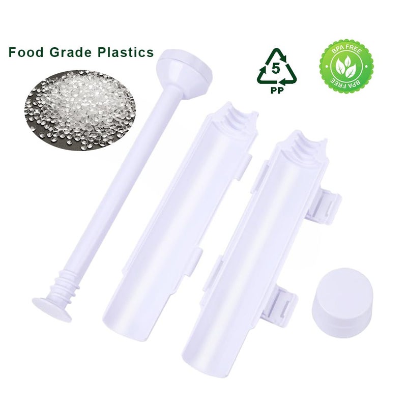 URED مجموعة صانع السوشي URED، أداة صنع السوشي، قوالب السوشي، أدوات المطبخ، قوالب السوشي، مسدس الضغط - Image 3