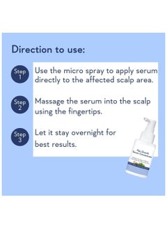 Hair Growth Co Hair Growth Serum Concentrate - 3% Redensyl, 4% Anagain, 2% Baicapil, Caffeine, Biotin & Rice Water - Rosemary Hair Serum for Hair Fall Control & Hair Growth 30ml  - Image 5
