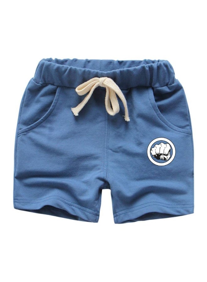 kyda kids شورتات صيفية مطبوعة للأطفال من KYDA KIDS® 100% قطن - مقاس عادي متعدد الألوان (عبوة من 3) - Image 4