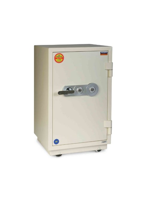 Aa Lp Valberg Fire-Resistant Safe Locker With Two Keylocks For Enhanced Security Durable And Reliable Ideal For Home Office And Valuables Protection