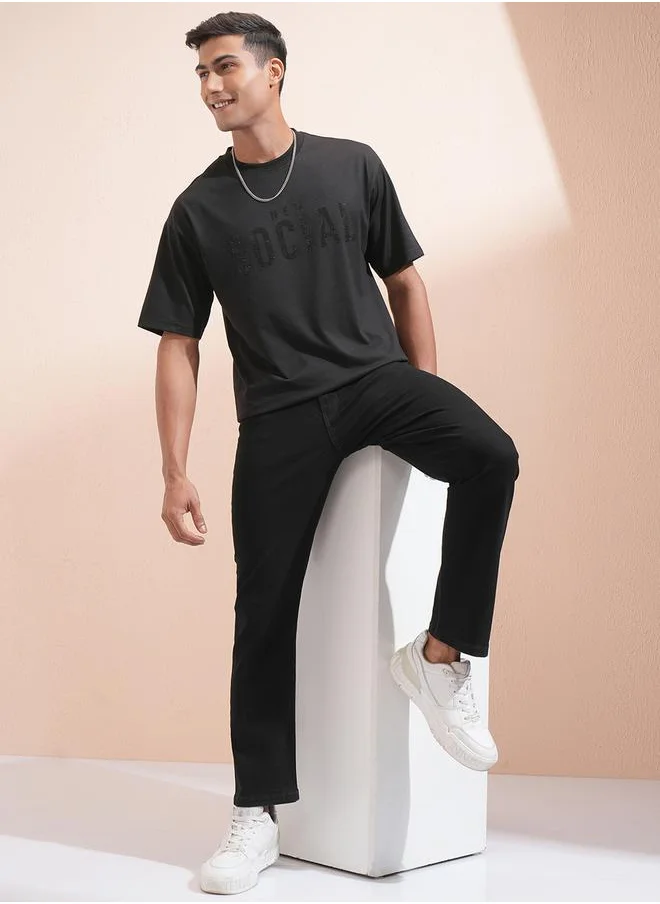 هاي لاندر Mid-Rise Straight Fit Stretchy Jeans