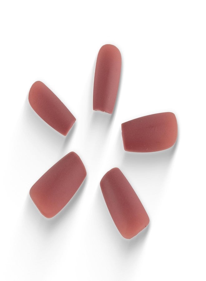 RENEE Stick On Nails Glossy Nails 09| 30 Reusable Artificial Fake Nail Set| Lightweight & Long Lasting| Easy To Use| Quick Fix For Festivals & Special Occasions - Image 2