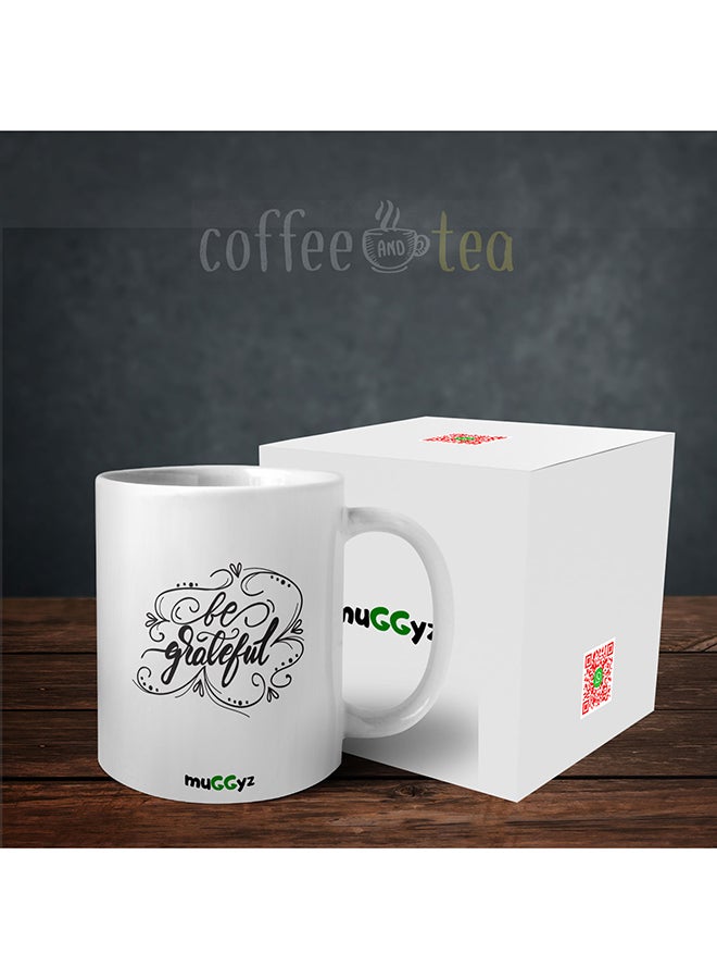 Ceramic Coffee Mug White - Image 3