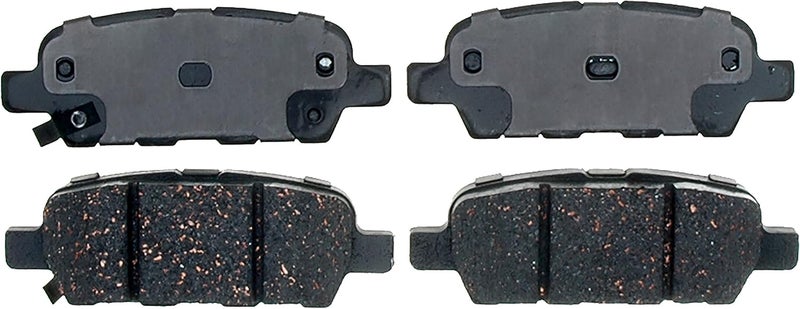 ACDelco Silver 14D905CHF1 Ceramic Rear Disc Brake Pad Set