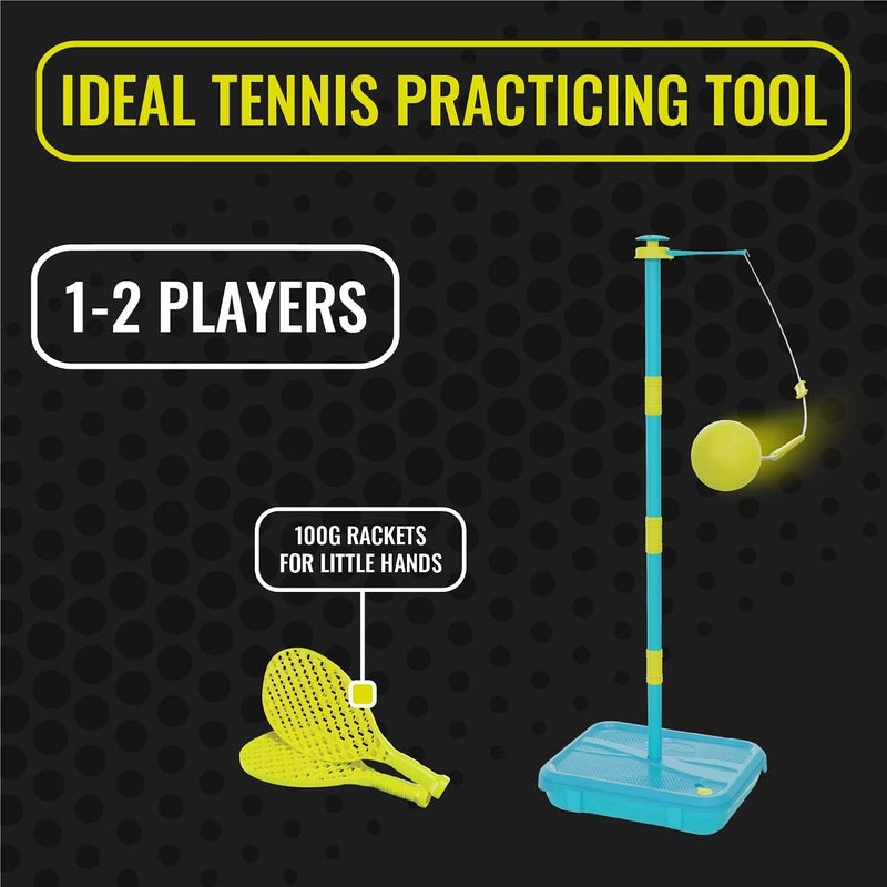 Swingball All Surface Tetherball Tennis Set – Portable Outdoor Game for Kids & Adults – Includes Paddles & Ball – Backyard, Lawn, or Park Active Play – Family Fun, Easy Setup & Storage - Image 5