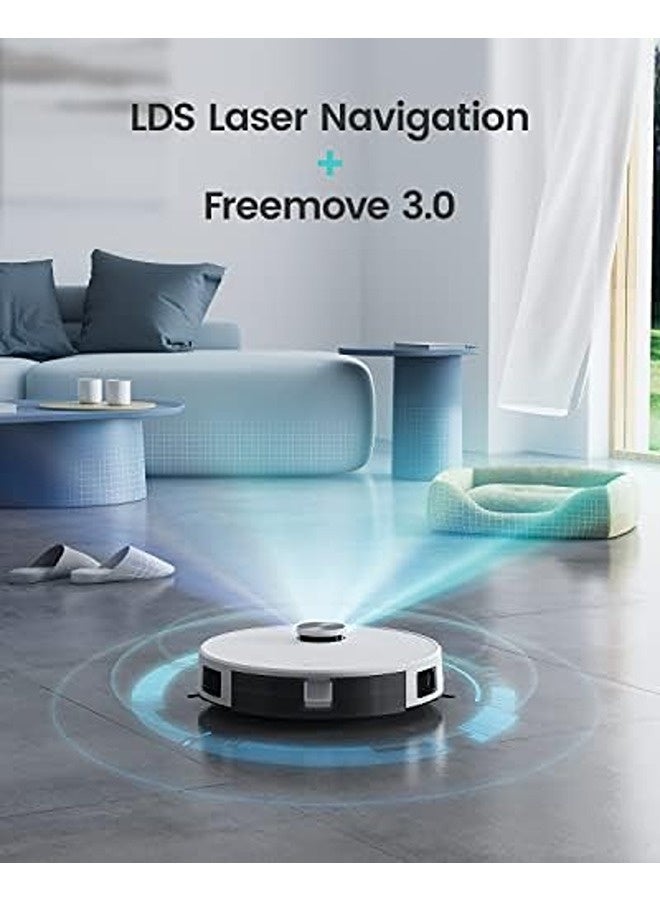Lefant M1 Robot Vacuum and Mop – 4000Pa Suction Power, LiDAR Navigation, 150-Min Runtime, Multi-Floor Mapping, Self-Charging, Smart No-Go Zones - Image 4