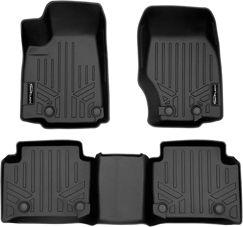 SMARTLINER All Weather Custom Fit Black Floor Mat Liner Set for Jeep Grand Cherokee - Image 1
