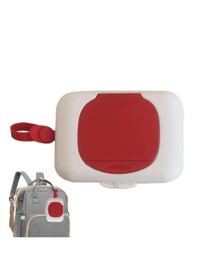 Refillable Reusable Wipes Dispenser, Portable Travel Wipes Container, Odorless Baby Wipes Dispenser, Suitable for Offices, Home, Camping, Travel - Image 3