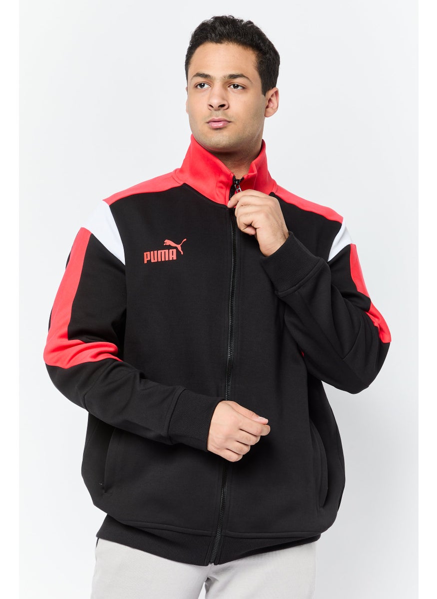 PUMA Puma x F1 Men Sportswear  Fit Long Sleeve Outdoor Jacket, Black  - Image 1