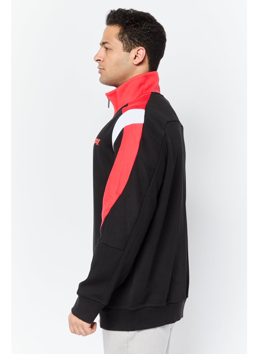 PUMA Puma x F1 Men Sportswear  Fit Long Sleeve Outdoor Jacket, Black  - Image 3