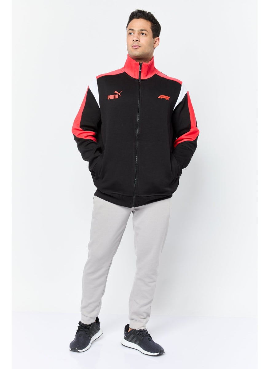 PUMA Puma x F1 Men Sportswear  Fit Long Sleeve Outdoor Jacket, Black  - Image 4