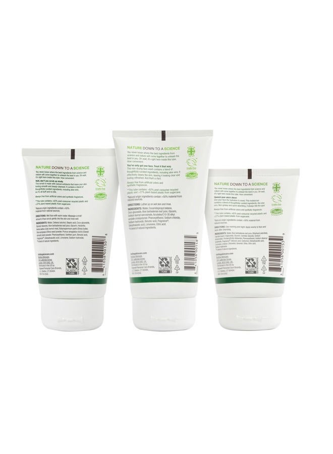 Bulldog Mens Skincare and Grooming Original Full Face Kit with Moisturizer, Face Wash & Face Scrub - Image 3