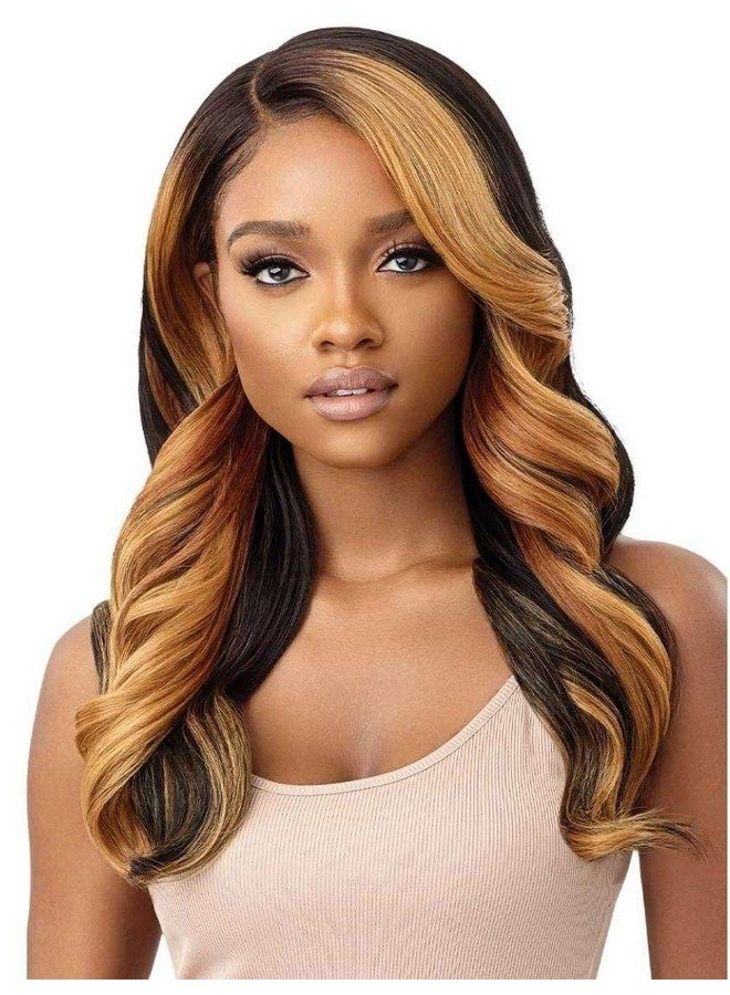 أوتر باروكة شعر صناعية عالية الدقة من الدانتيل من Outre - بيجونيا (كراميل موكا درف) - Image 4