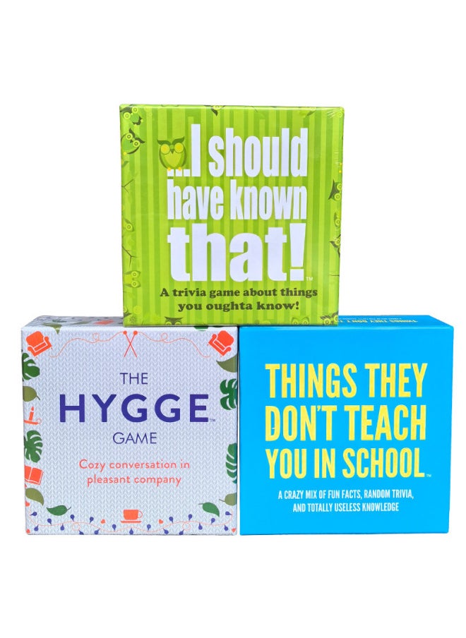 Generic - I Should Have Known That! Full English Board Game Card-Color:the Hygge Game - Image 1