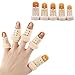 Yimanduo 5 Pieces Finger Splint Mallet Finger Support Straighten Finger Plastic Finger Protector for Finger Arthritis Trigger Finger and Finger Joint Pain - Image 1