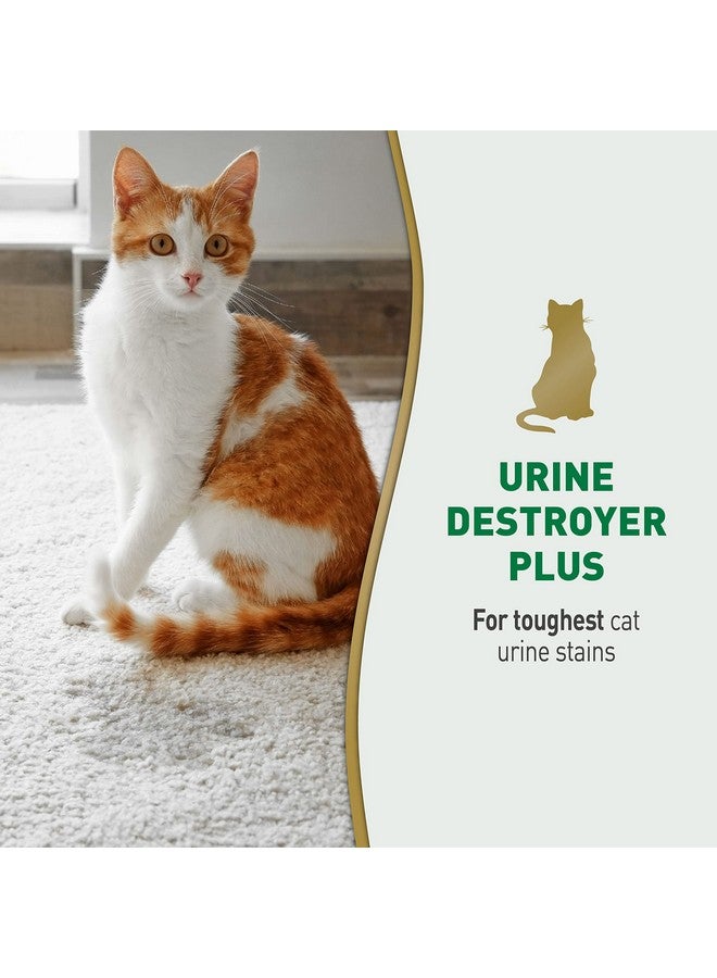 Nature's Miracle Urine Destroyer Plus For Cats, Enzymatic Formula For Severe Cat Urine Stains, 32 Oz - Image 3