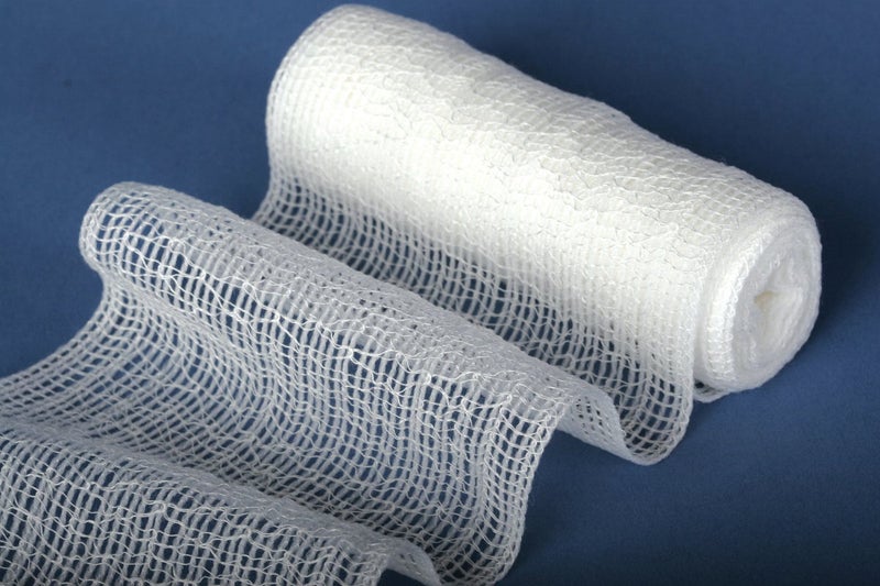 Medline Sterile Conforming Stretch Gauze Bandages, 6" x 80", Ideal for Wound Care, Pack of 48