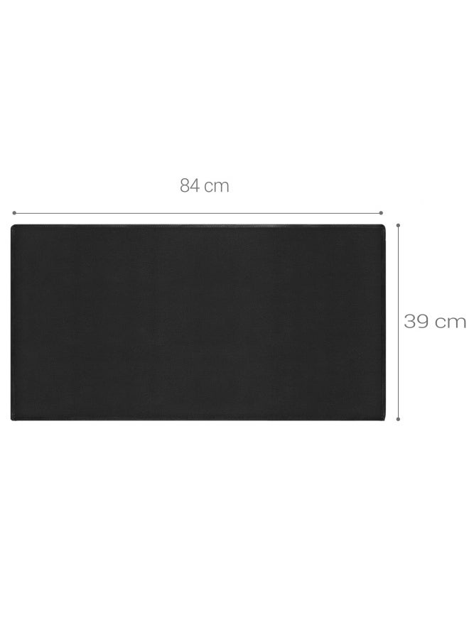 kwmobile - Kwmobile Monitor Cover Compatible With 34-35  Monitor - Dust Cover Computer Screen Protector - Black - Image 1