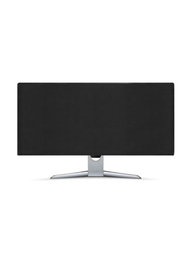 kwmobile - Kwmobile Monitor Cover Compatible With 34-35  Monitor - Dust Cover Computer Screen Protector - Black - Image 1