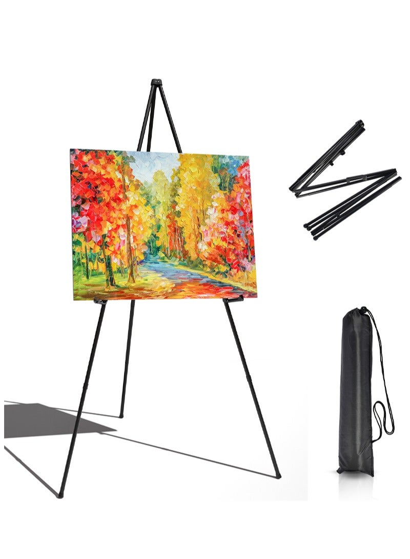 Folding Display Frame for Drawing Board, Tripod Art Poster Frame - Image 1