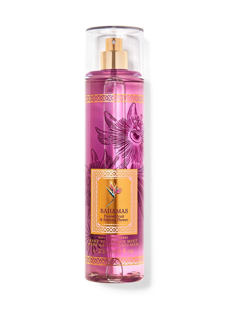 Bath & Body Works Bahamas Passionfruit & Banana Flower Fine Fragrance Mist