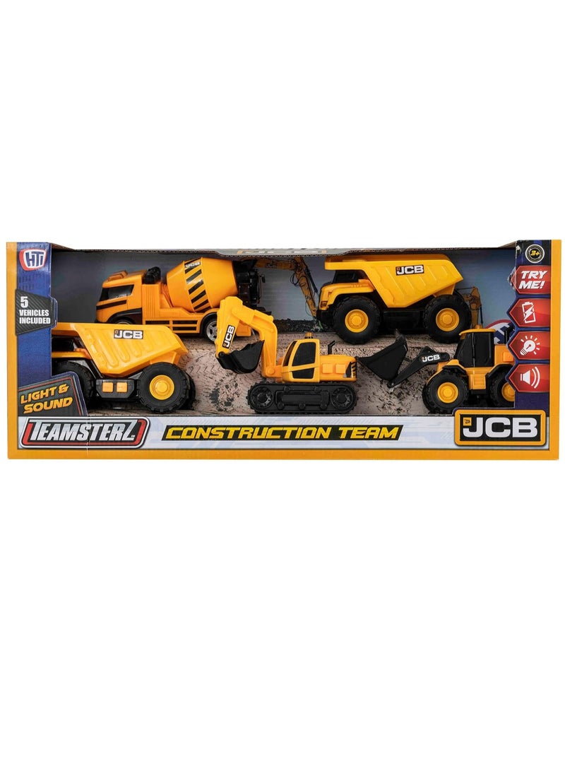 TEAMSTERZ Tz Jcb Small L&S 5Pk - Image 1