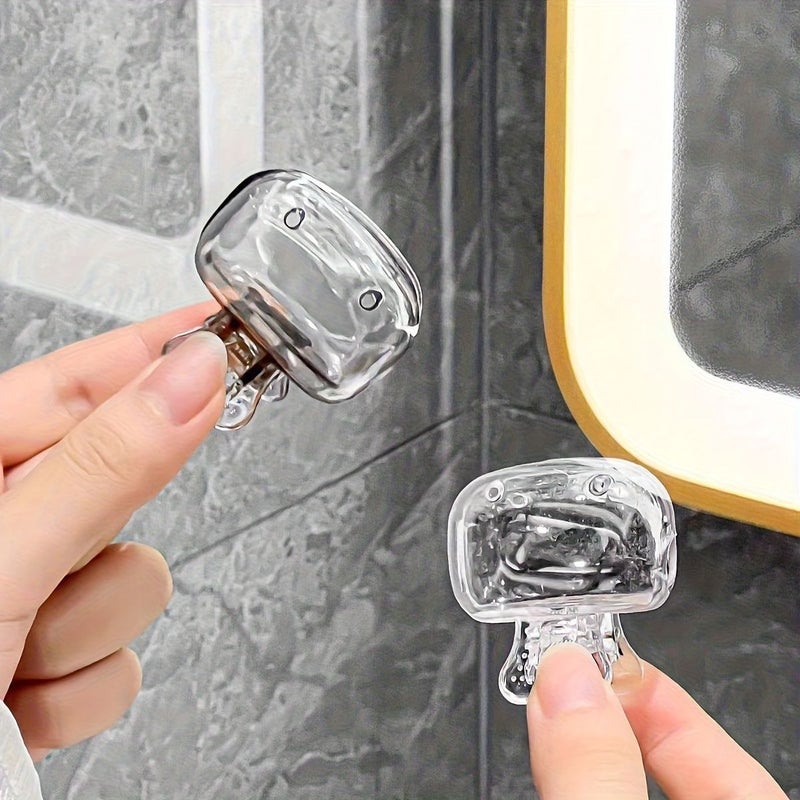 6 Pieces Toothbrush Head Protectors Easy Open Close Design for Home Travel Bathroom Office - Image 2