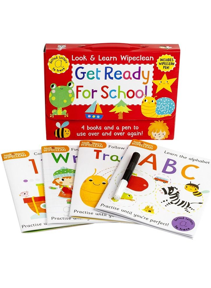 Look & Learn Wipeclean Get Ready for School - Image 2
