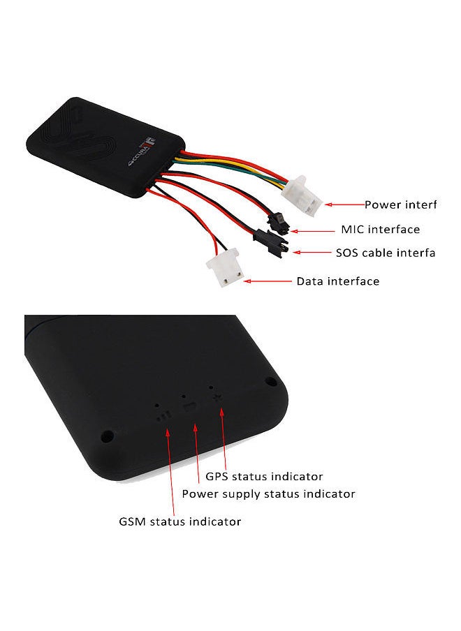 Generic - Car GPS Tracker for Vehicles Real-time Locator Car Vehicle Tracker GPS/GSM/GPRS/SMS System Tracking Cars Anti Theft Tracking Device for Vehicle Car with Alarm System - Image 1