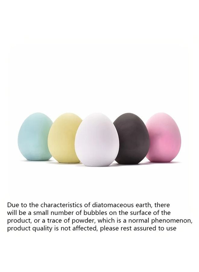 Pink Diatomaceous Earth Odor Absorbing Egg Kitchen Air Freshener Moisture Absorption Dehumidifier - Image 5