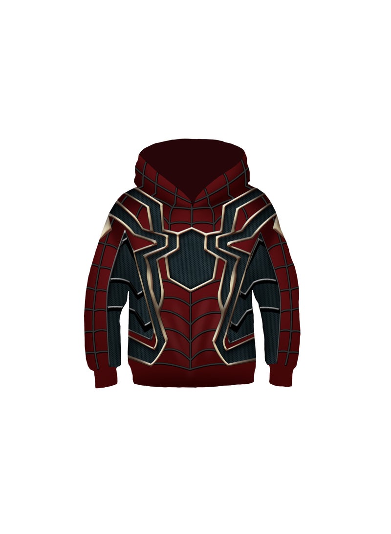 Loquat Super Hero Series Spider Gwen Children's Hoodie 