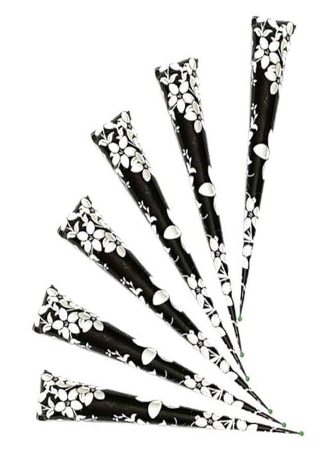 Decent 100% Natural Ready to Use henna Paste Hair Color, Hair Dye Cones (Darkest Brown, Pack of 6) - Image 2