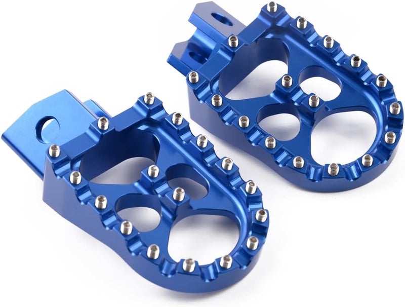 Rawsomes Motor-mh Wide CNC Motorcycle Foot Pegs Footrest for Yamaha Models - Image 1